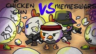 chicken gun vs memeswars анимация (collab) 2 часть