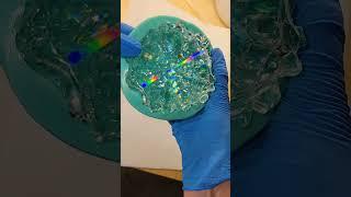 ASMR crystal demolding #shorts