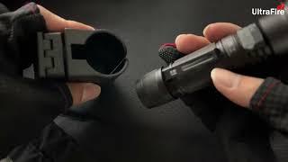 UltraFire UF2 Flashlight + Clip: 360° Clip Adjustment for Maximum Versatility! #flashlight