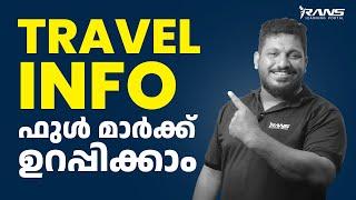 Plus One English: Travel Info Format | Shafi Sir  | Rans Learning Portal