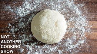 HOW TO MAKE FRESH PIZZA DOUGH (WITHOUT MIXER)