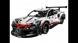 LEGO Technic Porsche 911 RSR. Сборка  LEGO Porsche 911!