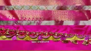 Savi creations saree kuchchu.