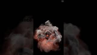 Houdini experiment tornado twisted in flame simulation #axiomsolver #volume VDB