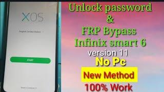 How to Frp bypass Infinix smart 6||Hard reset Infinix smart 6|| frp bypass infinix smart 6 version11