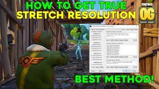 How To Get True Stretch Resolution (Best Method)  | FPS Boost & 0 Delay 