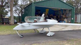 Rutan Long Ez VH IFX Test Flight