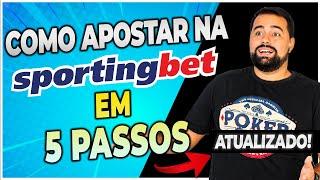 COMO APOSTAR NA SPORTINGBET - TUTORIAL COMPLETO PARA INICIANTES [ATUALIZADO 2023]