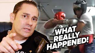 HECTOR GARCIA TRAINER SPILLS TRUTH ON LEAKED DEVIN HANEY SPARRING VS HECTOR GARCIA