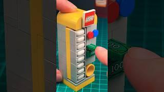 Working Lego Vending Machine with Safe! #lego