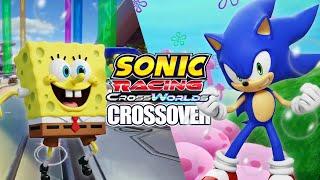 Sonic Racing CrossWorlds | SpongeBob & Bikini Botton Preview | 4K Upscale