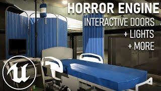 MASSIVE Interactive Scenes With HORROR ENGINE | Unreal Engine 5 Horror Game