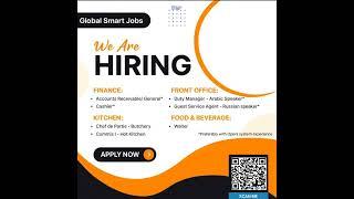 We're Hiring! | Join Global Smart Jobs Today