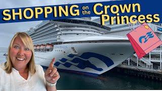 Crown Princess Shopping Tour: Luxury Buys & Deals On Board