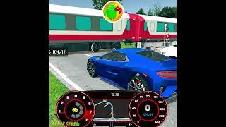 Bizarre Happenings at the Level Crossing! Real Driving Sim #Shorts