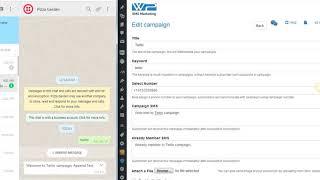 WhatsApp integration in WP SMS Marketing Plugin