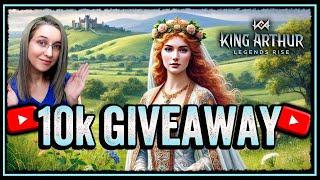 GIVEAWAY Time! ️ The Road to 10k  King Arthur: Legends Rise