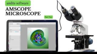 Amscope Microscope with .03 USB Camera (MD35) || Amlite Software Download (Mac)