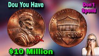 USA ONE CENT 2010 liberty Most Valuable Rare Coins, Worth $10 Million, Old Coins for Numismatics