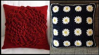 Most Alluring Fabulous Handmade Crochet Cushion Covers Patterns Free Diy Idea Projects Beginners