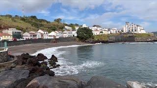 Walking Ponta Delgada to Lagoa Friday Afternoon - Azores Portugal - 27.10.2023 #IRL