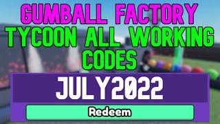 All New July 2022 Codes for Gumball Factory Tycoon! Roblox Working Gumball Factory Tycoon Codes