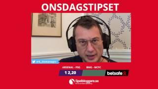 Två speltips inför kvällens Champions League från Sladjan Osmanagic 23/11