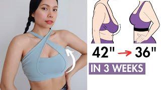 EASY exercises to reduce breast sizes in 3 weeks, lose fat, lift sagging, no jumping