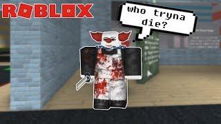 ROBLOX Exploit Trolling  - GRAB KNIFE TROLLING KIDS!