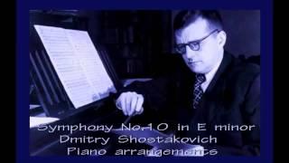 Dmitry Shostakovich - Symphony No 10 [3/4] - (Piano arrangements)