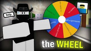 Roblox Jujutsu Shenanigans but I spin a WHEEL OF PUNISHMENTS...