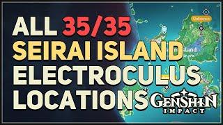 All 35 Seirai Island Electroculus Locations Genshin Impact