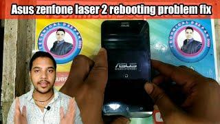 Asus zenfone laser 2 rebooting problem fix | Asus z00ld restart reboot problem fix hard reset ️