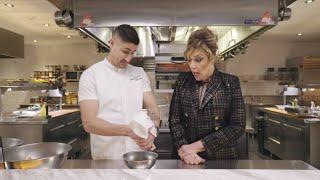 Making Sweet Potato Latkes with Shirley Maisel (AKA The Real Mrs. Maisel!)