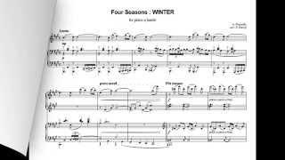 A. Piazzolla - Four Seasons - 4. WINTER - for piano 4 hands