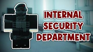 Roblox | All Ranks in Internal Security Department [ SCP:RP ]