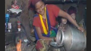 Cooking Green curry in a Village//My village official videos