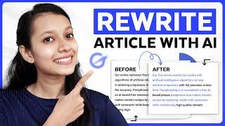 How to Rewrite Articles for FREE (SEO Optimized)