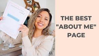 How to Write an About Me Page for Your Product Based Business