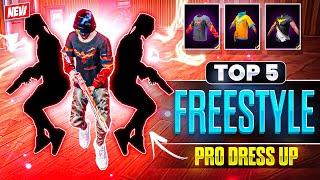 TOP 5 GOD LEVEL FREE STYLE DRESS UP || NO TOP UP DRESS COMBINATION || MAD HYPER GAMING