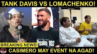 Tank Davis LALABANAN si Lomachenko ngayong TAON! | Quadro Alas Promotions may LABAN na!