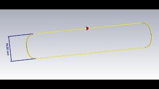 Design and Simulation of Folded Dipole Antenna in CST f=2.4 GHz