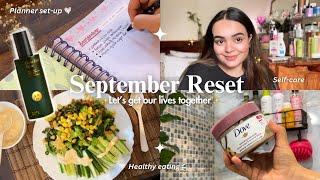 Monthly reset  Getting my life together, cleaning, healthy habits, cooking, self care  VLOG