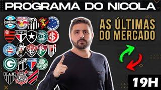 AO VIVO: JUNINHO, JORGINHO, CLAUDINHO, SOTELDO, VALENTIN, WENDELL, SANTA E+