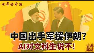 中国出手军援伊朗,AI产业对文科生说不; 复旦沈逸教授神预测|《世界的中国》（20250619）