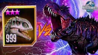 WORLD BOSS OMEGA 09 VS LVL 999 INDOMINUS REX! - Jurassic World The Game - *WORLD BOSS EVENT* HD