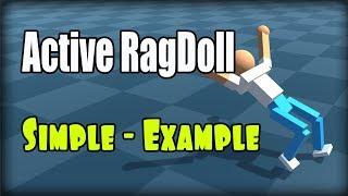 Active-RagDoll in Unity (Unity3D), Simple Example