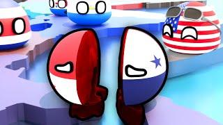 Panama Canal || 3D Countryballs