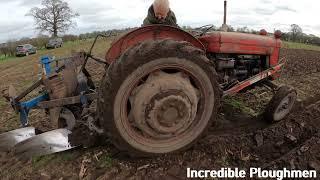 1961 Massey Ferguson 65 3.3 Litre 4-Cyl Diesel Tractor (58 HP)