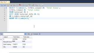 SQL Tutorial - 31: Left Outer JOIN